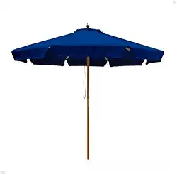 Guarda Sol Madeira Sombreiro Piscina Praia Churrasco