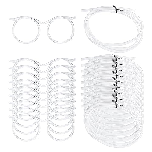 Pitillos plásticos reutilizables uxcell 16 piezas miniatura 1
