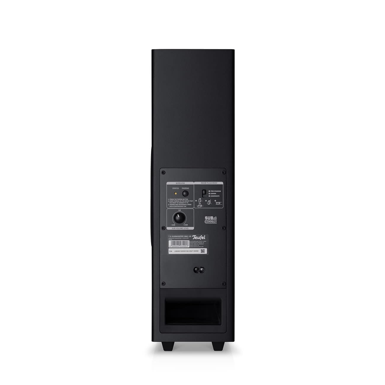 Teufel CINEBAR 11 Mk4-2.1 Dolby Atmos Soundbar mit kabellosem Platzsparender Subwoofer, Bluetooth, HDMI 3D ARC CEC, 4K Pass Through, Touch Panel - schwarz