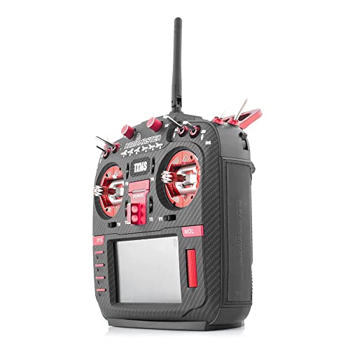 RADIOMASTER TX16S MKII MAX 2.4GHz 16CH Radio Transmitter - ELRS w/ AGO1 Gimbals - Red