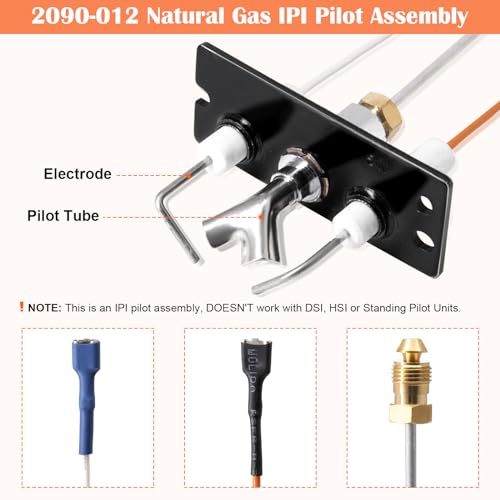 IPI Pilot Assembly 2090012 Natural Gas For Heatilator, HeatNGlo, QuadraFire