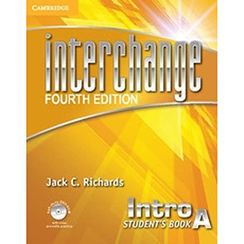 Interchange Intro Student's Book A with Self-study DVD-ROM (Interchange Fourth Edition)