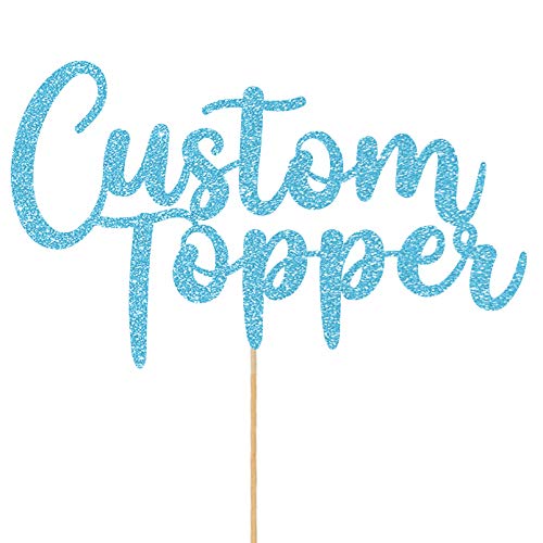 Cakeshop Topper per torta con glitter