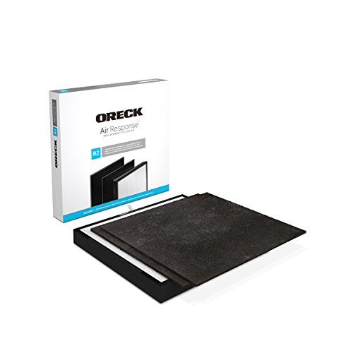 Oreck AK46001 Air Response Certified Hepa Media + Odor Control Replacement Filter Kit Type B2, Medium by Oreck - Used condition - CA$25.87