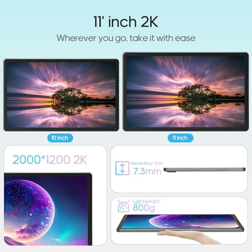 Wdyqje 2024 Newest 11 Inch Tablet Android 13 Tablet thumb #1