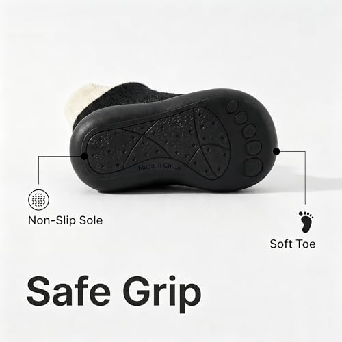 Baby Sock Shoes Toddler Walking Shoes Infant Non-Slip Slippers with Soft Rubber Sole Baby Boys Girls Sneakers - Image 6