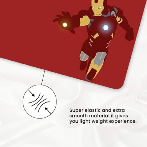 Image of OUTFITQUE Cute Mouse Pad - Printed Mousepad with Anti-Slip Rubber Base & Smooth Mouse Control for Laptop, Gaming, Notepad, Desktops (Multi 1)