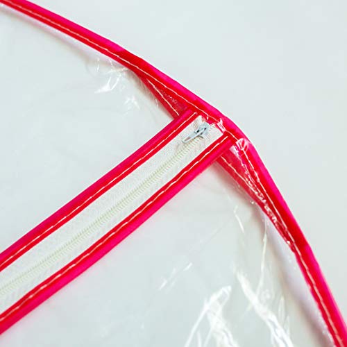 Jobar Zipper Garment Bags, One Size, Multicoloured4