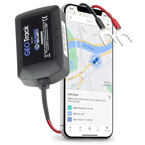 GpsLive Rastreador para Coche, Autocaravana y Vehículos | Hecho en Europa | Instalación Fácil | Seguimiento en Tiempo Real con App | Sin SIM | Localizador GPS