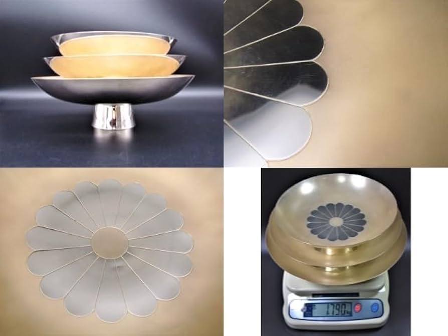 純銀杯　三重　＆純銀　杯 純銀杯セット 総重量:206.5g 酸化による変色有｜トレファクONLINE