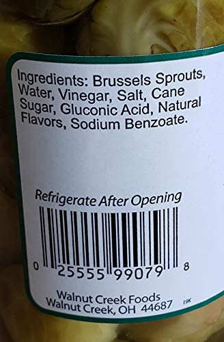 Brussel Sprouts Mild Pickled