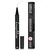 Luxillia Adhesive Eyeliner - Upgraded Strongest Hold, Most Natural Look, Waterproof, Smudge Proof Liquid Clear Liner