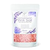 Himalayan Pink Bath Salt with Essential Oils – Post Workout Body Soak for Muscle Recovery, 100% Natural, Lavender Epsom Salt, Relaxing Spa Bath, Sore Muscles Relief, Organic Sea Salt Soak (Lavender)