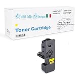 Toner Compatibile con TK5230 Yellow 2200 Copie da 【Outlet della Stampa】 Compatibile con Kyocera Ecosys M 5521 cdn, Ecosys M 5521 cdw, Ecosys P 5021, Ecosys P 5021 cdn, Ecosys P 5021 cdw