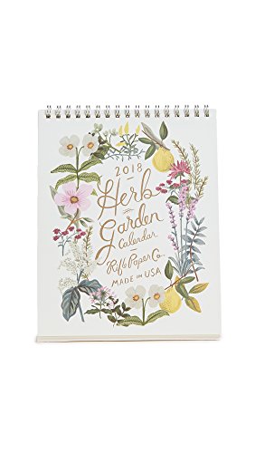 Rifle Paper 2018 Herb Garde Desk Calendar