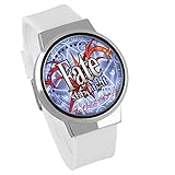 ❤ Sicher und bequem: Diese Uhr ist mit einem sicheren und hochwertigen Silikonarmband ausgestattet, weich und bequem