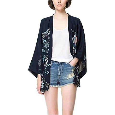 Kimono Minetom Élégant Femme Cover