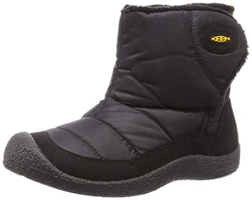 KEEN Howser 2 Mid Height Ankle Boot, Black Yellow, 10 US Unisex Little Kid