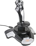 【Pretty Good Hands Feeling】 Potenciómetro lineal de precisión con corrección manual, asegura un control de vuelo preciso, Con una sensación sólida y suave, Control preciso del acelerador, Diseño ergonómico, Función completa de control con una sola mano.Agarre cómodo, base estable y ponderada, proporciona un vuelo excelente experiencia (Nota: Force Feedback no es compatible)