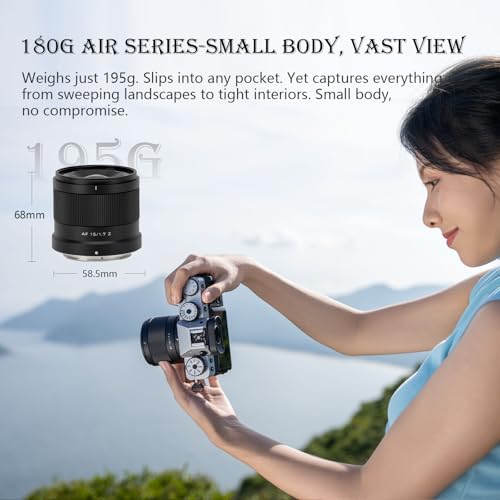 Image of VILTROX AF 15mm F1.7 Air APS-C Prime Lens for Nikon Z-Mount