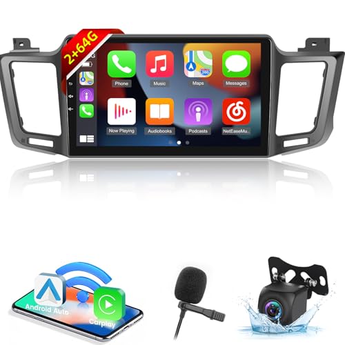 2+64G Android Car Radio for Toyota RAV4 2013-2019 with...