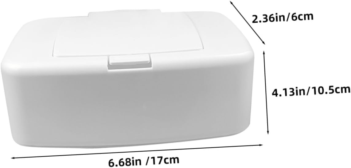 PRETYZOOM 8pcs Wet Wipes Holder Living Room Tissue Box Compact Portable Wipes Dispenser