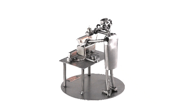 Omini Di Viti Steelman24 - Soprammobili Originali In Metallo - Idee