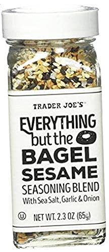Trader Joe's. Everything but the Bagel Sesame Seasoning Blend 2.3 oz, paquete de 1, paquete de 2 unidades (2.3 oz)