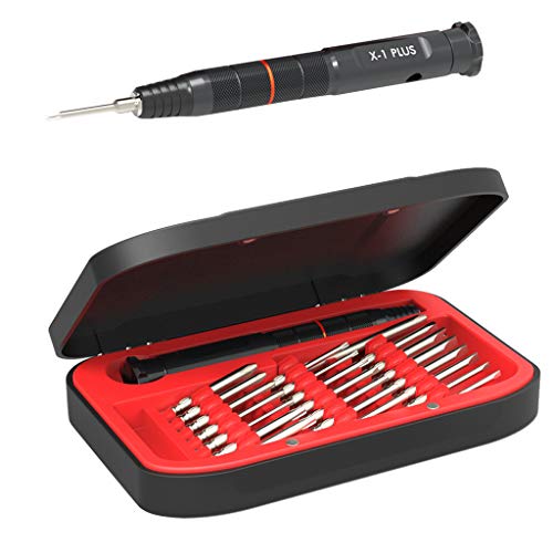 Preisvergleich Produktbild Fenteer Magnet Schraubendreher Kit Elektronik Reparatur Tool Kit, 22pcs Set - rot