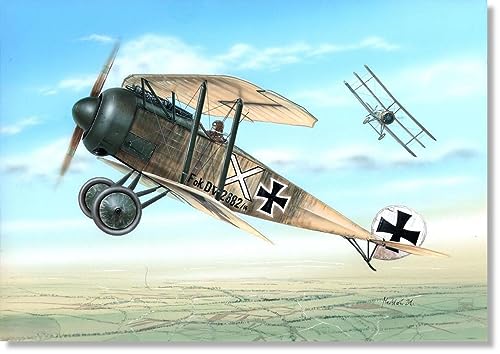 Maquette Fokker D.5 Special Hobby 1/48 - Chasseur biplan en plastique SH48118n