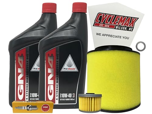 CYCLEMAX Tune Up Kit Compatible with 2000-2006 Honda TRX400EX SPORTRAX 400EX with Spark Plug