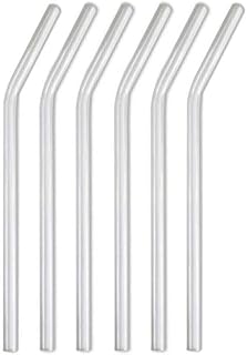 Mithra Life 6 lı Şeffaf Eğimli Cam Pipet MIT1003