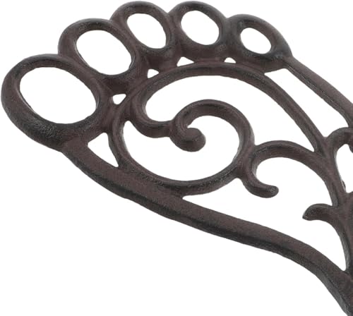 Pied en fonte rustique polyvalent support de table intérieur robuste - 4