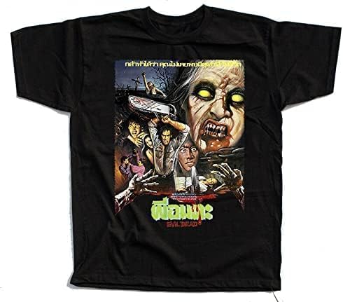 FSOSLMIUJ Wawa Movie Black Navy Brick T Shirt Bruce CampMens
