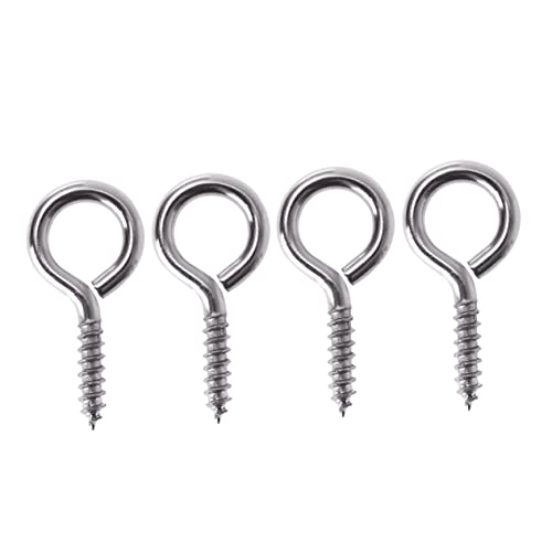NULYLU 50 Pcs Screw Eye Bail Pins Jewelry Making Findings Ergonomic Perfect for Art Jewelry Crafting