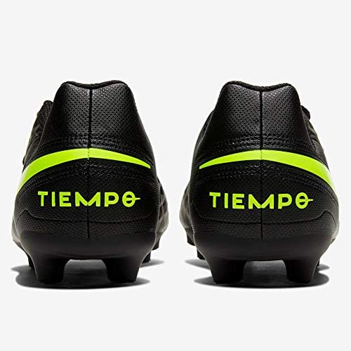 Nike Jr Legend 8 Club FG/MG Soccer (Toddler/Little Kid/Big Kid) Black/Volt 4 Big Kid M | Image 2