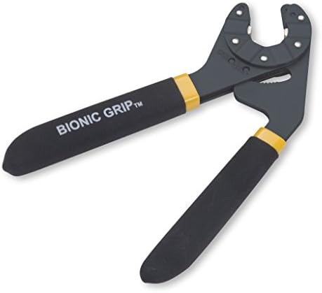 6" Bionic Grip Adjustable Wrench by LoggerHead Tools | 14 Wrenches in 1 | Serrated Jaws Grab Bolts & Pipes | Patented Design Multiplies Gripping Force | Great Gifts For Men, Dad, Gadgets For Men