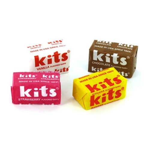 Assorted Kits Taffy Candy 1lb Bag