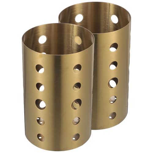 VALICLUD Juego de 2 Soportes para Palillos y Cubiertos de Acero Inoxidable Diseño Elevado, Organizador Multifuncional para Cocina y Restaurante