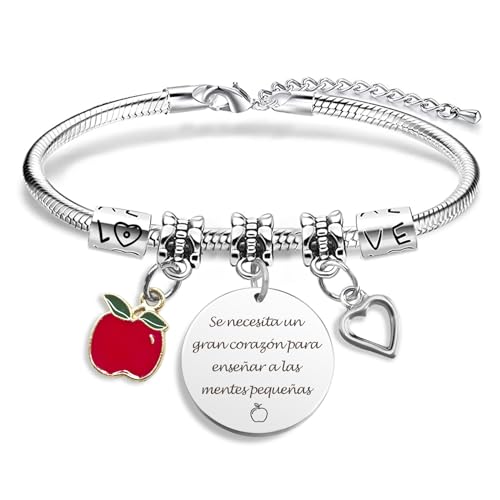 coTaSiEY Regalos Originales para Profesores, Gracias Profesora Infantil Profe Profesor Maestra Pulseras Cumpleaños Navidad Jubilacion Agradecimiento Aniversario de Semana Santa Regalo Mujer Ideas coTaSiEY Regalos Originales para Profesores, Gracias Profesora Infantil Profe Profesor Maestra Pulseras Cumpleaños Navidad Jubilacion Agradecimiento Aniversario de Semana Santa Regalo Mujer Ideas