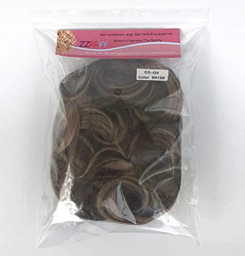 Miniatura 6 de ZZRRYY Extensión de moño de pelo rizado desordenado de alta calidad, peines elásticos en cola de caballo, bandeja de coleta de caballo mejorada,