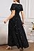 Pinup Fashion Plus Size Formal Dresses Black Evening Gowns Wedding Guest Prom Gala Elegant Glitter Sparkly Long Dress with Sleeves