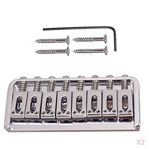 2pcs 8 String Guitar Bridge Set Screw for Electric Guitar Replacement Part |Musical Instruments & Gear|Guitars & Basses|Parts & Accessories|Guitar Parts|Bridges