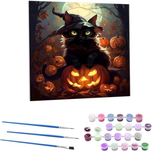 nEBL G Paint by Numbers hG Lbg l ʂ肦 lphGLoXNtg  LoXA[g uVƃANG̋, ItBX CeA rO, ւ̃Mtg 45x45cm (t