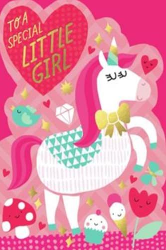 TO A SPECIAL LITTLE GIRL: UNICORN NOTEBOOK EverCreatives Kids Diary for Girls, Unicorn Journal and Notebook for Girls Diary 6 x 9, 110 Pages. Journals ... christmas, thanksgiving, or any other present