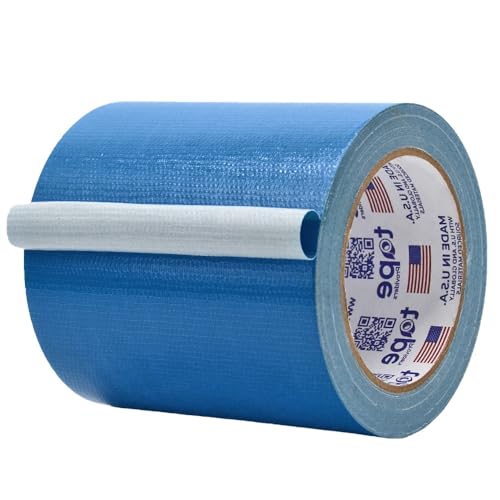Image of MAT Duct Tape Dark Blue Industrial Grade, 5 inch x 60 ft. Waterproof, UV Resistant for Crafts, Home Improvement, Repairs, & Projects
