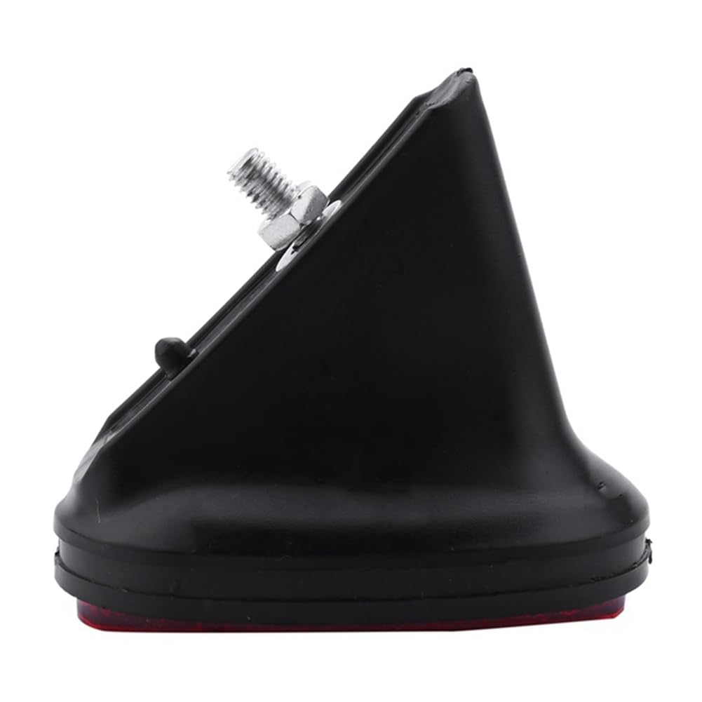Réflecteur De Garde-boue Arrière Ovale – Rouge/noir, Pour Vélo Ou Trottinette !