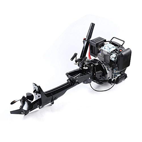 image for LianDu-US Outboard Motor Boat Engine 140CC 6HP 4 Stroke Petrol Gasolin