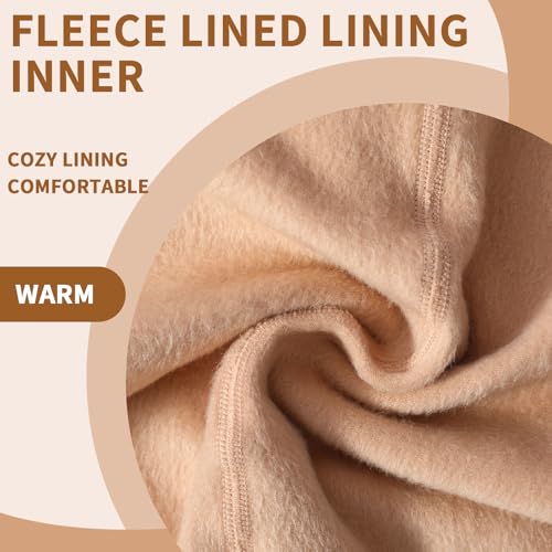 Image of DancMolly Plus Size Fleece Lined Tights Winter Warm Womens Tights, High Waisted Opaque Pantyhose
