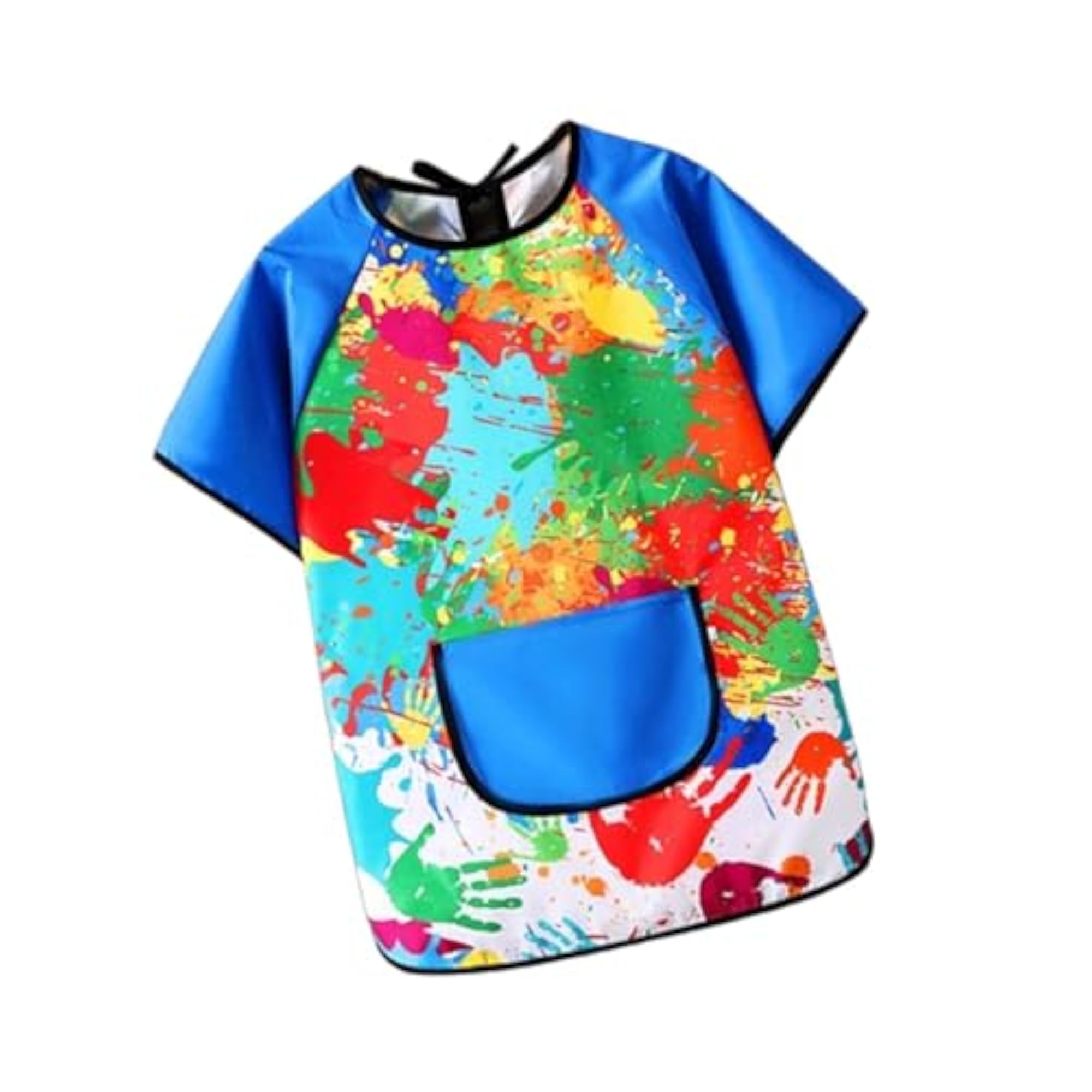 Kids Art Apron Soft Smock for Kindergarten, Blue